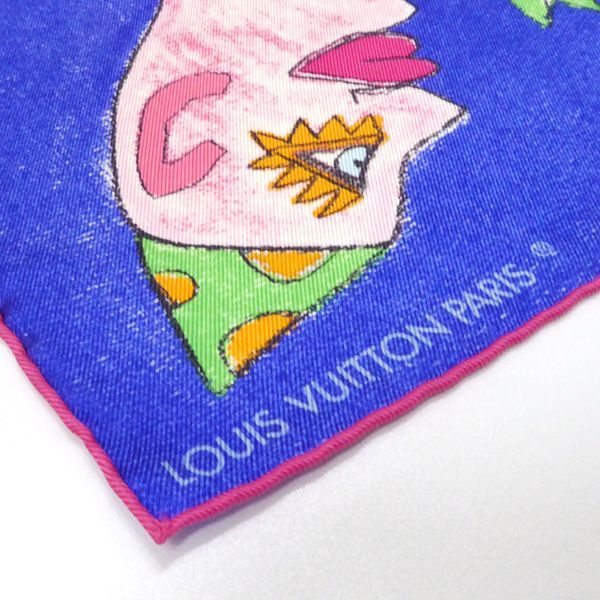 LOUIS VUITTON ルイヴィトン スカーフ ウィリアムウィルソン 美品 箱付