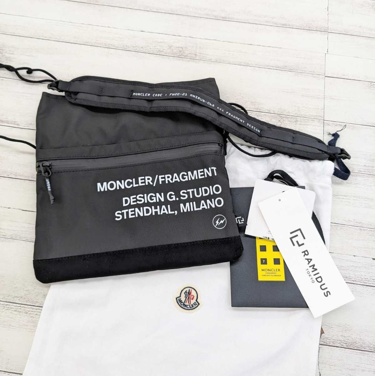 MONCLER モンクレール GENIUS FRAGMENT RAMIDUS SACOCHE ジーニアス フラグメント ラミダス サコッシュ  ショルダーバッグ F209U5I70000