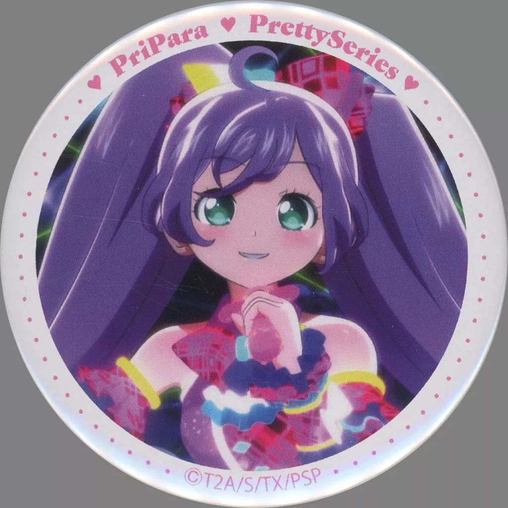 中古】バッジ・ピンズ H.真中らぁら 「プリパラ10周年 こわ