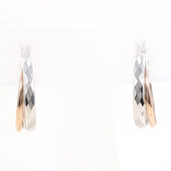 K10WGPG ピアス 総重量約0.9g