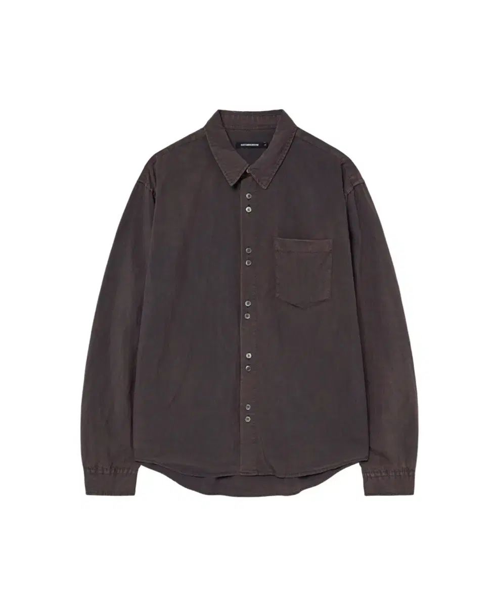 2 HATCHINGROOM Rana Shirt Brown Charcoal ラナシャツ