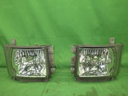 中古】KOITO 110-21872 エルフ純正 HID ヘッドライト 左右 ドアモール