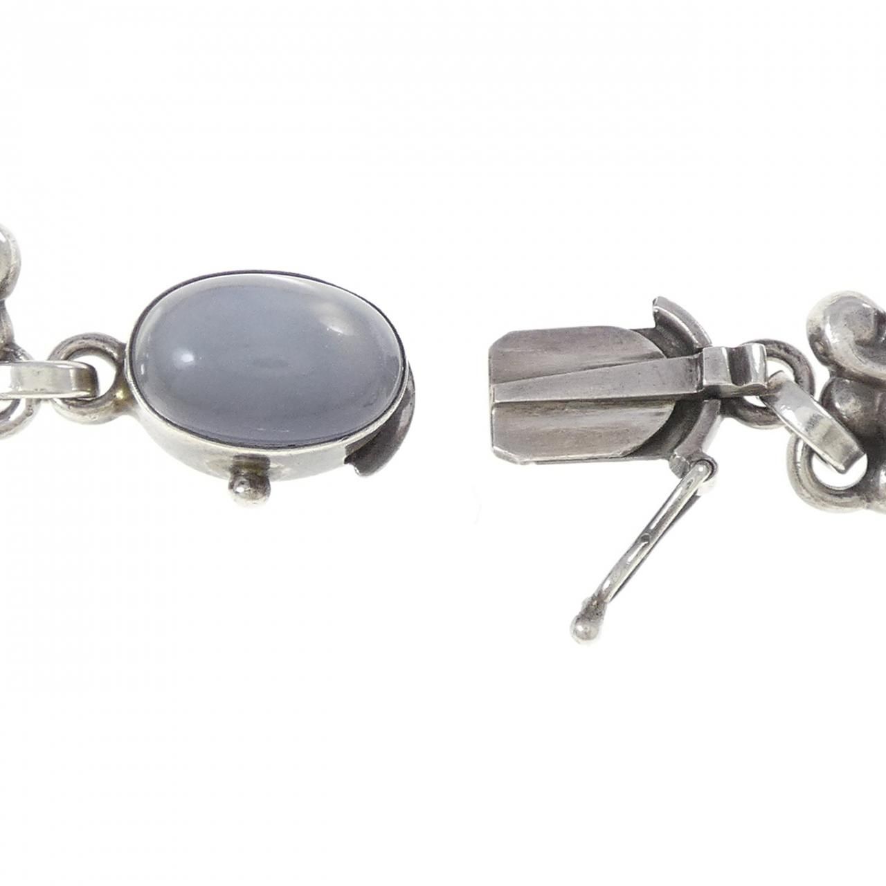 ジョージジェンセン未使用品 ムーンストーン クラシックブレスレット#3 Georg Jensen - ジョージジェンセン未使用品 ムーンストーン