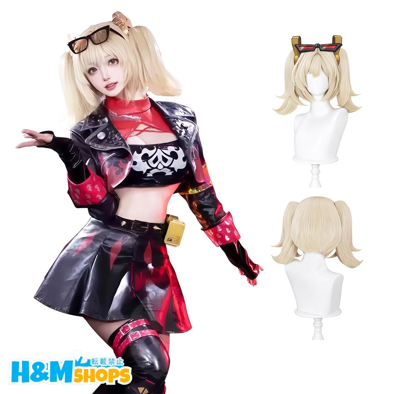 ゼンゼロ コスプレ バーニス 衣装 ウィッグ付き コスプレ衣装 大人用 仮装 文化祭 イベント