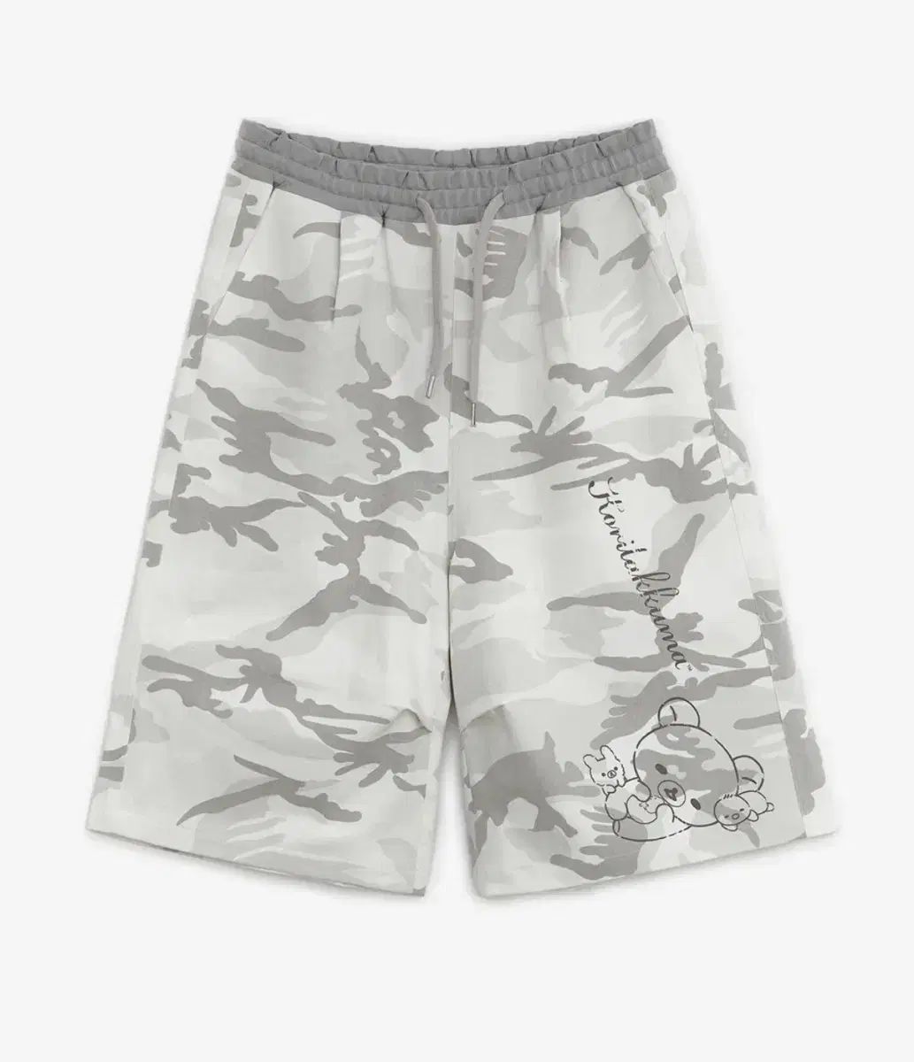 ハグユアースキン コリラックマ バミューダ パンツ