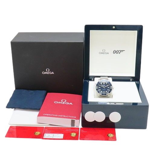 2024年保証書付】オメガ シーマスター ダイバー 300M 007 210.30.42.20  