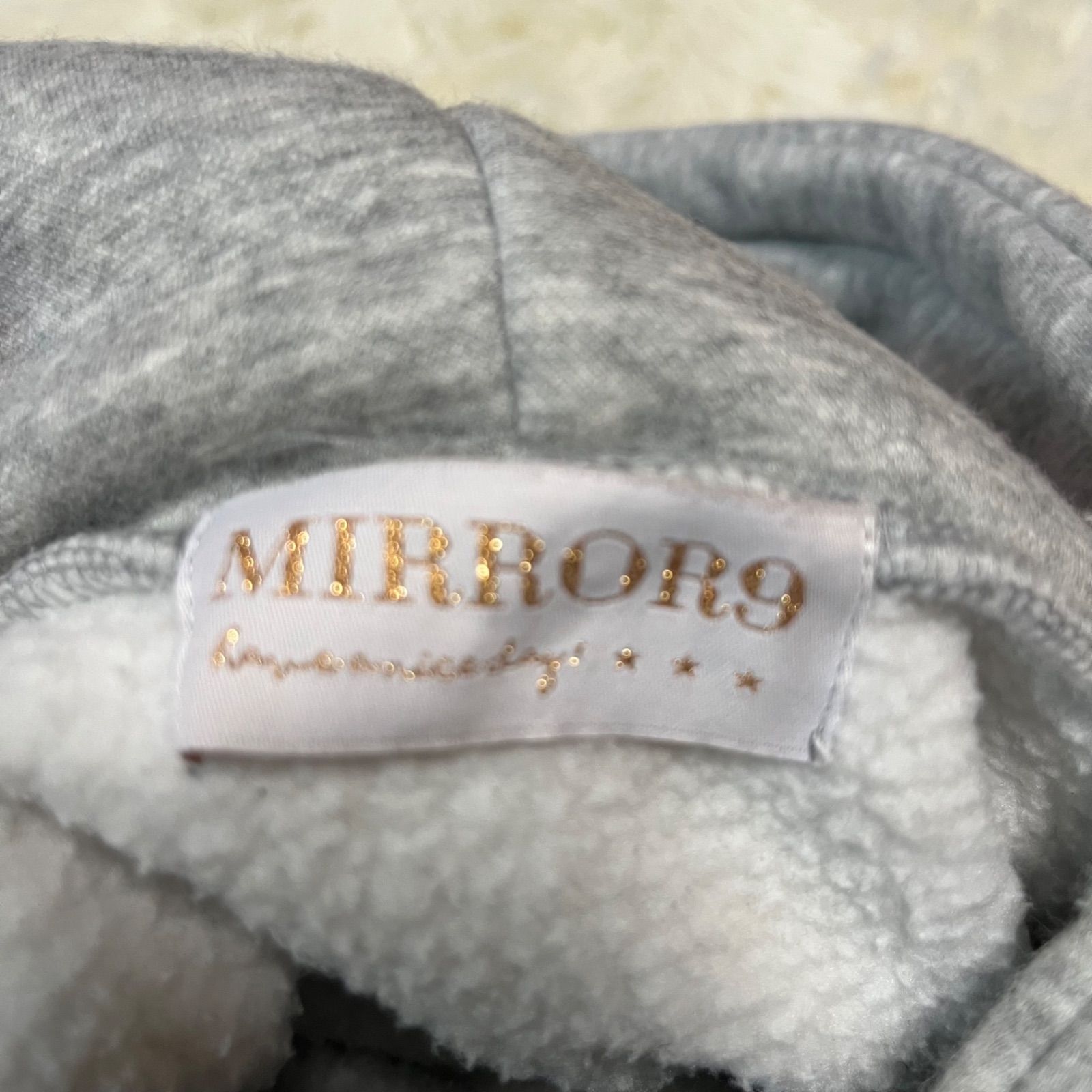 MIRROR9 ミラーナイン スウェット フーディー アイコンパーカー
