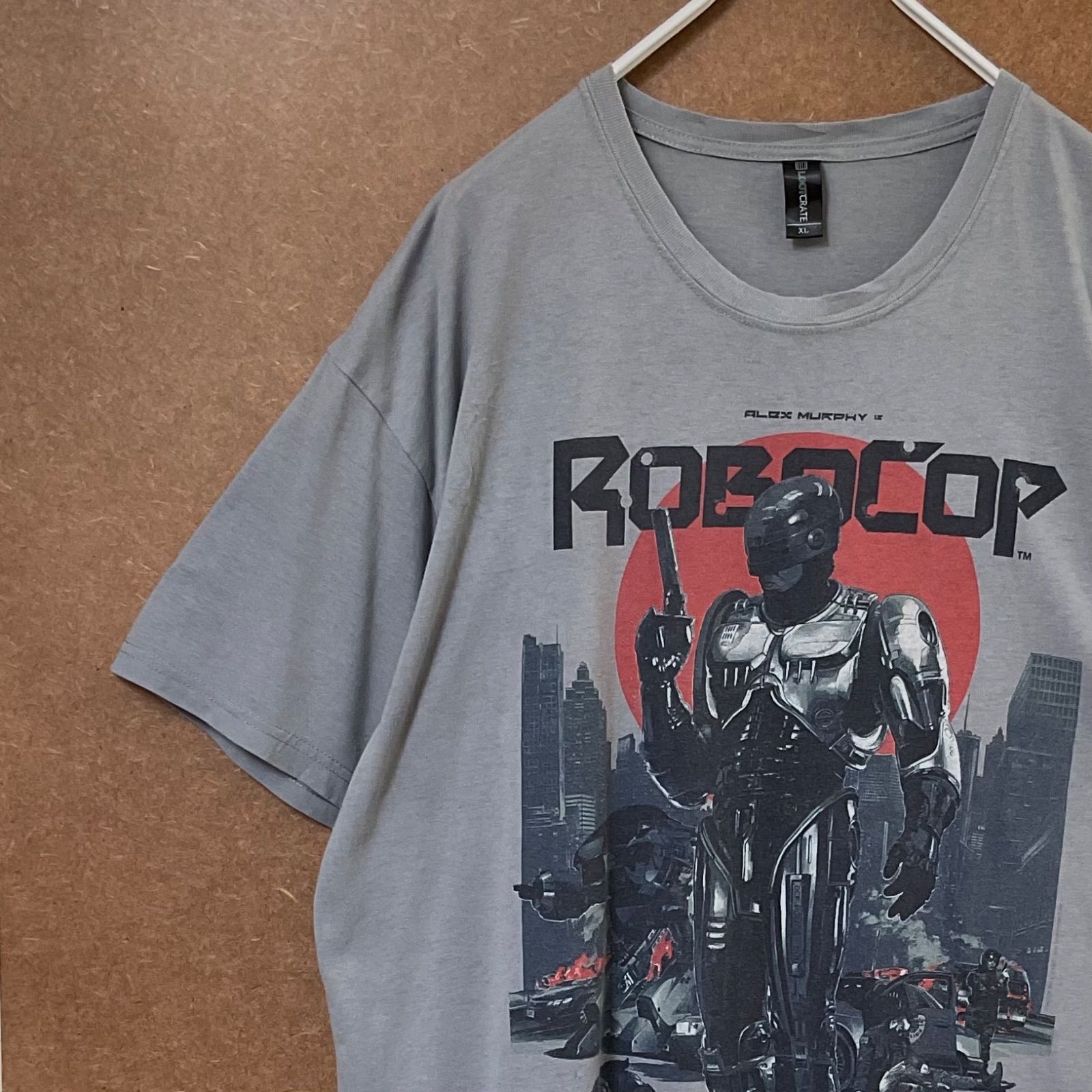 US古着 ロボコップROBOCOP ムービー イラストプリント ビッグサイズ