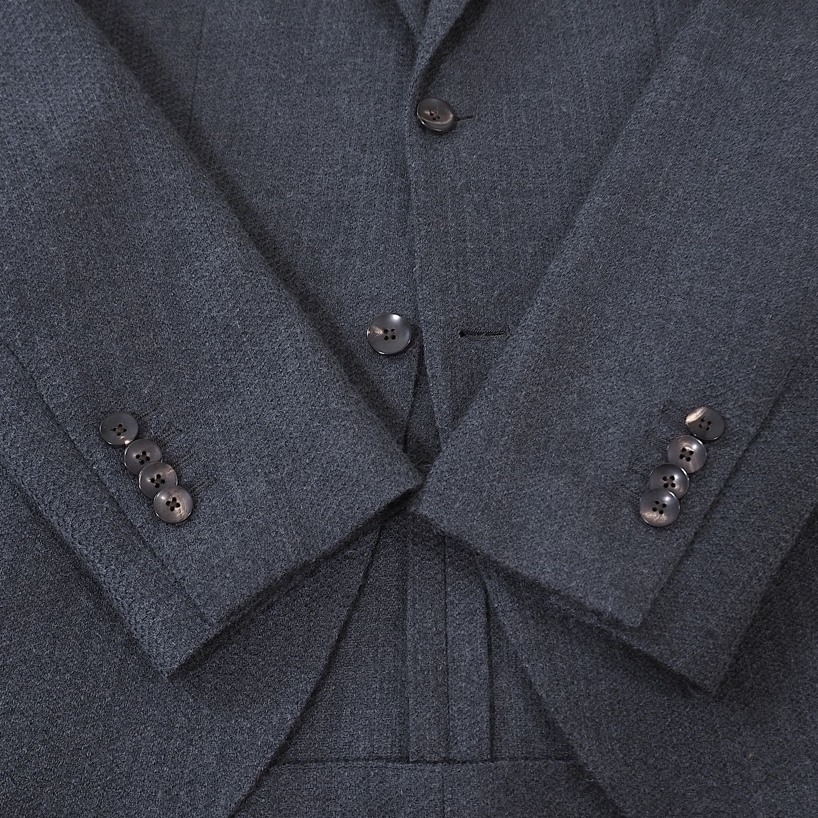 □ラルディーニ LARDINI イタリア製 ジャケット ウール 46 