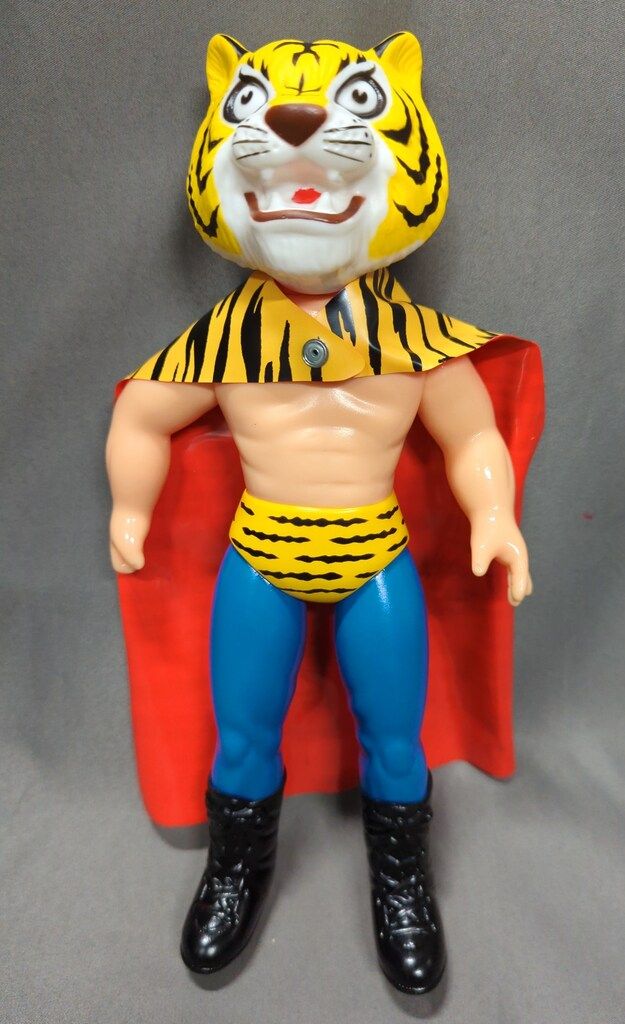 メディコム トイ 原作版ソフビシリーズ タイガーマスク アントニオ猪木 原作版