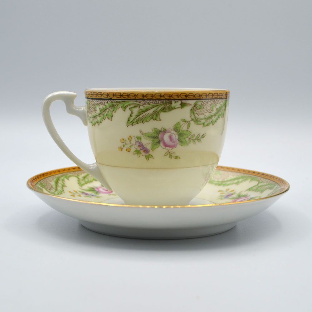 アンティーク食器 Noritake オールドノリタケ トリオ・ティーカップ&ソーサー 英国輸出用 マルキ印 1954年頃 [16A279-1] -  メルカリ