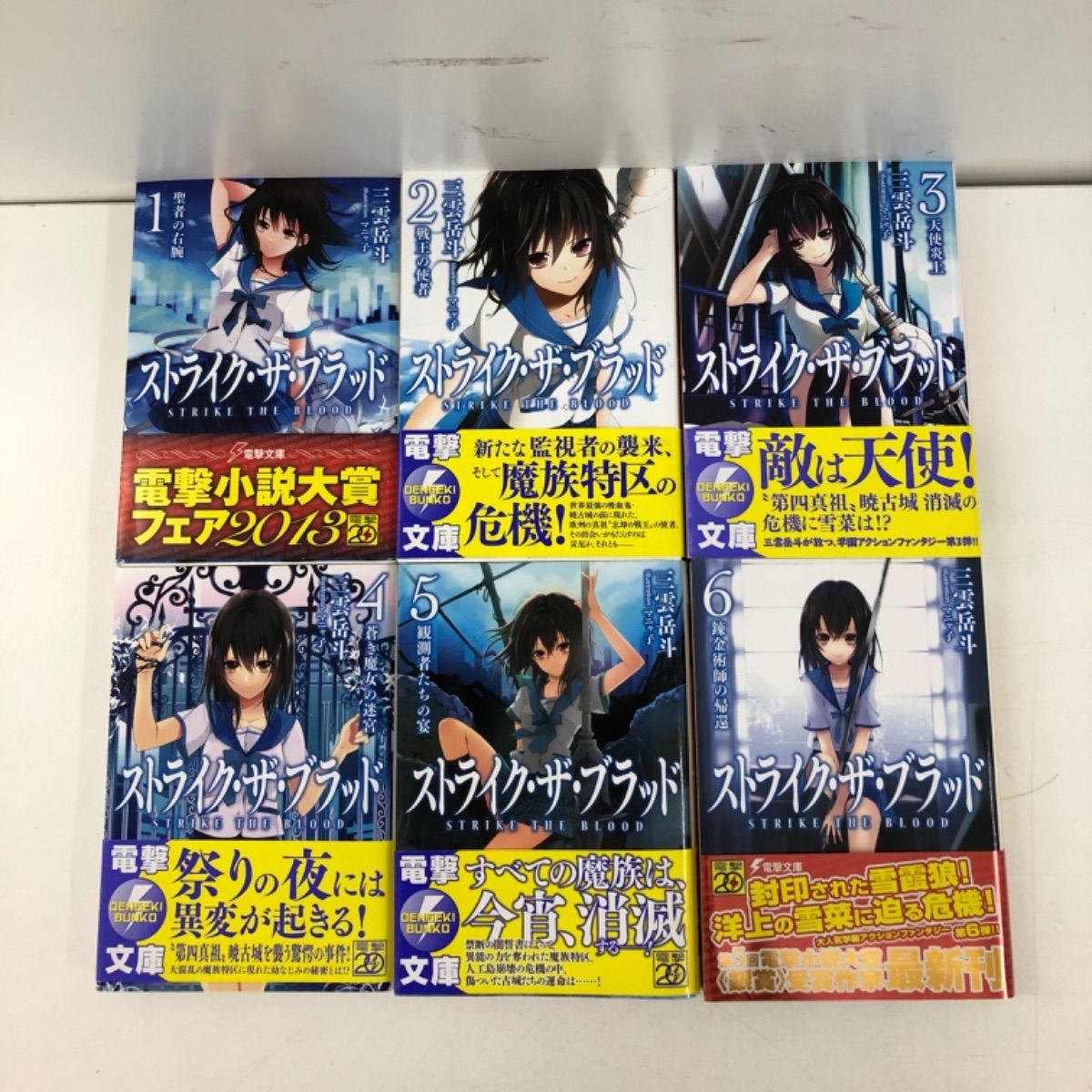 ストライク・ザ・ブラッド1〜11巻（ 7、9、10巻は抜け）計8巻 三雲岳斗 - メルカリ