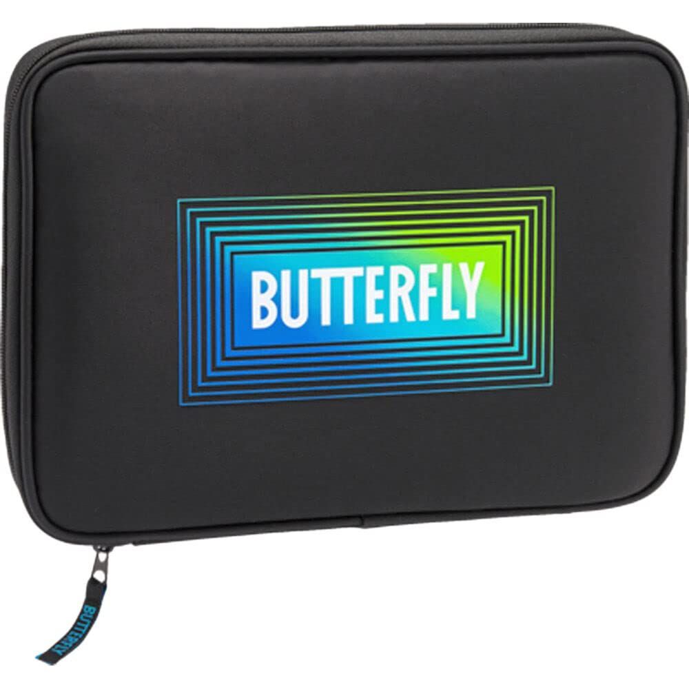 【新着商品】ラケット2本入 バタフライ（Butterfly）GR・ケース 卓球 63280 732：ブルー/グリーン フリーサイズ