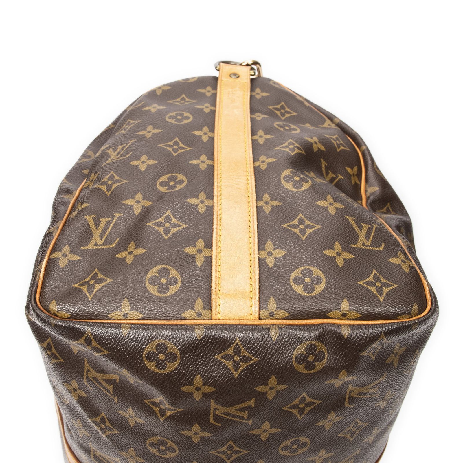 バンドリエール茶色モノグラムキャンバスAB