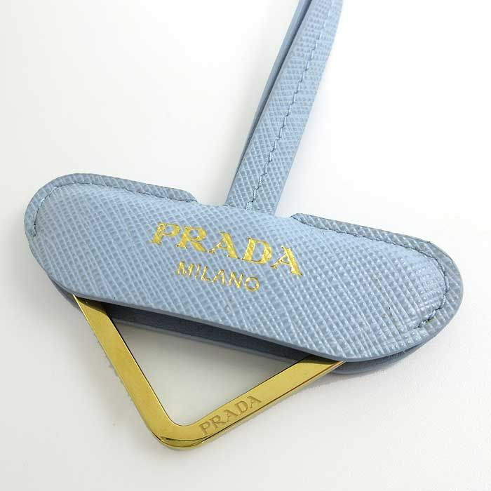 プラダ ネックストラップ バッグチャーム PRADA トライアングル型