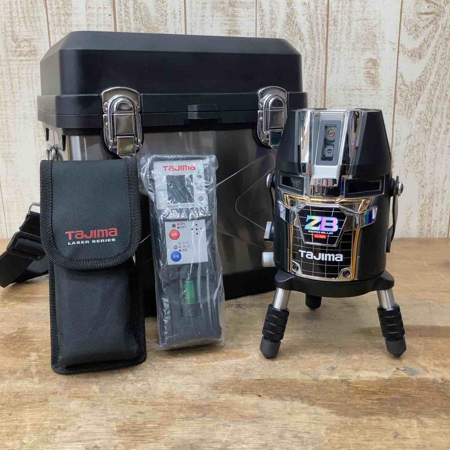 【美品】タジマ(Tajima) レーザー墨出し器 矩十字・横全周 ZEROBL-KJC 三脚・受光器付属【柏店】