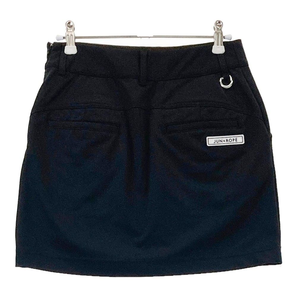 サイズ：M JUN&ROPE ジュン アンド ロペ スカート ブラック系
