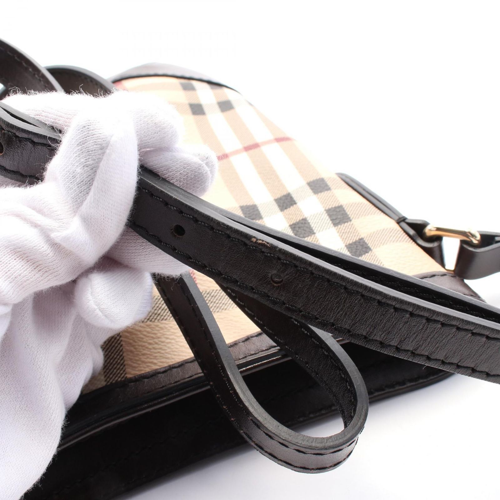 バーバリー BURBERRY ショルダーバッグ 斜めがけ ノバチェック