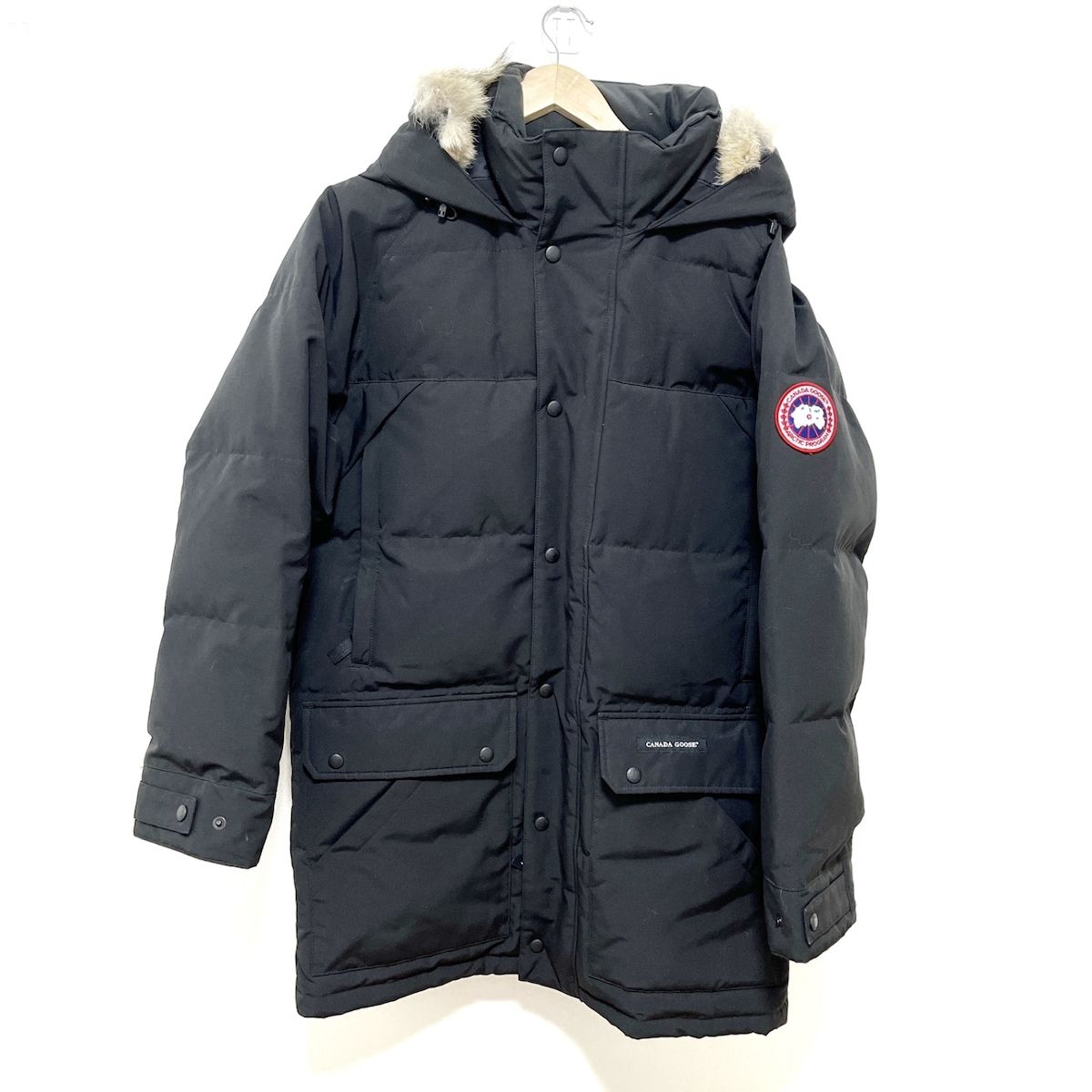 CANADA GOOSE(カナダグース) ダウンジャケット サイズ L/Ｇ L メンズ - 2580M 黒 長袖/冬 - メルカリ