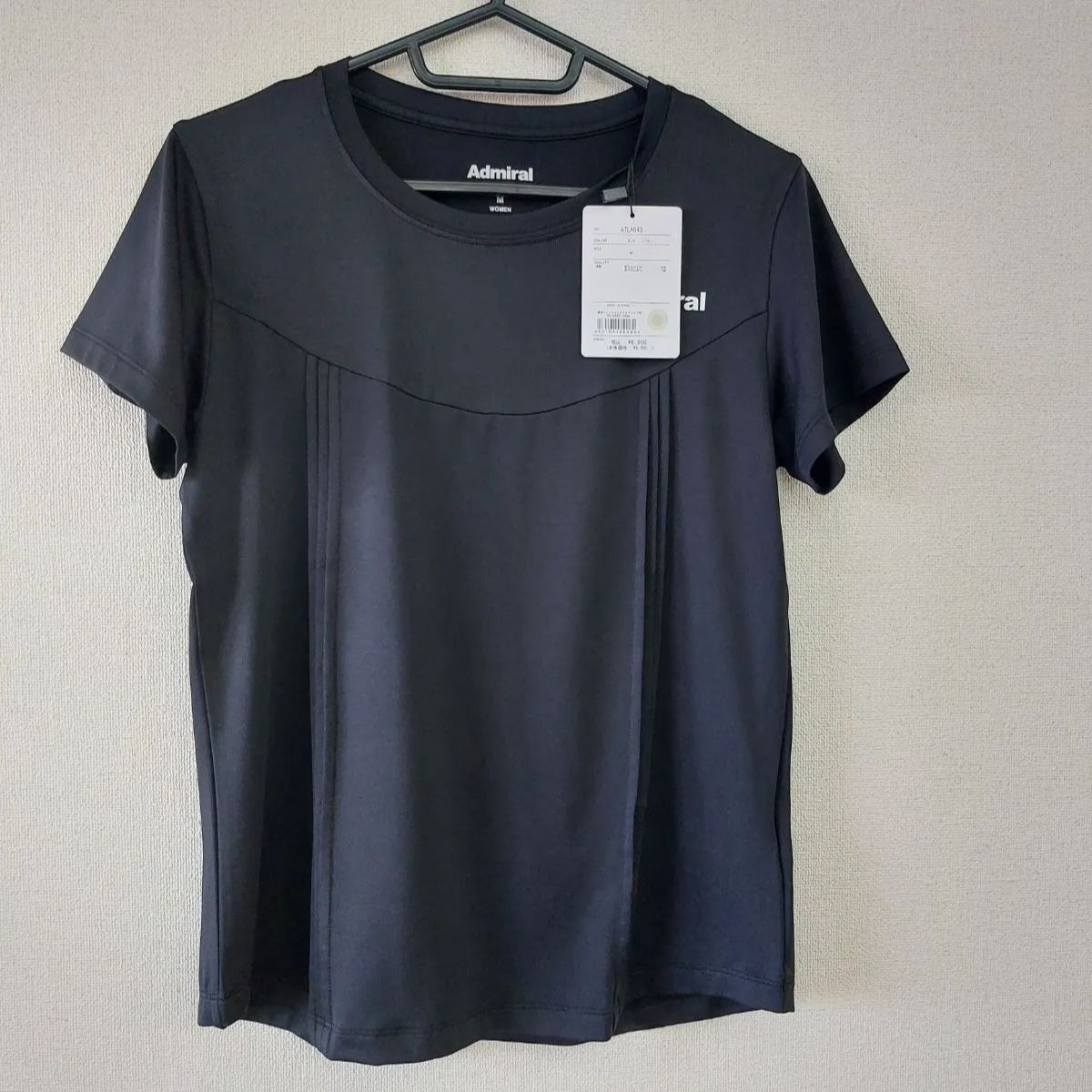 Admiral アドミラル 25AW ATLA543 フロントピンタックTEE BLU 34 Mサイズ