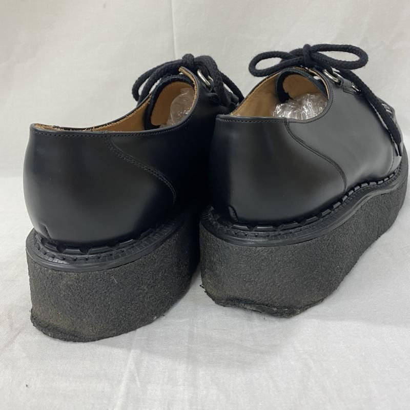 GEORGE COX ジョージコックス 革靴 1447 BLACK LEATHER UNIONJACK ENGLAND製 UK 7|25.5cm～26cm