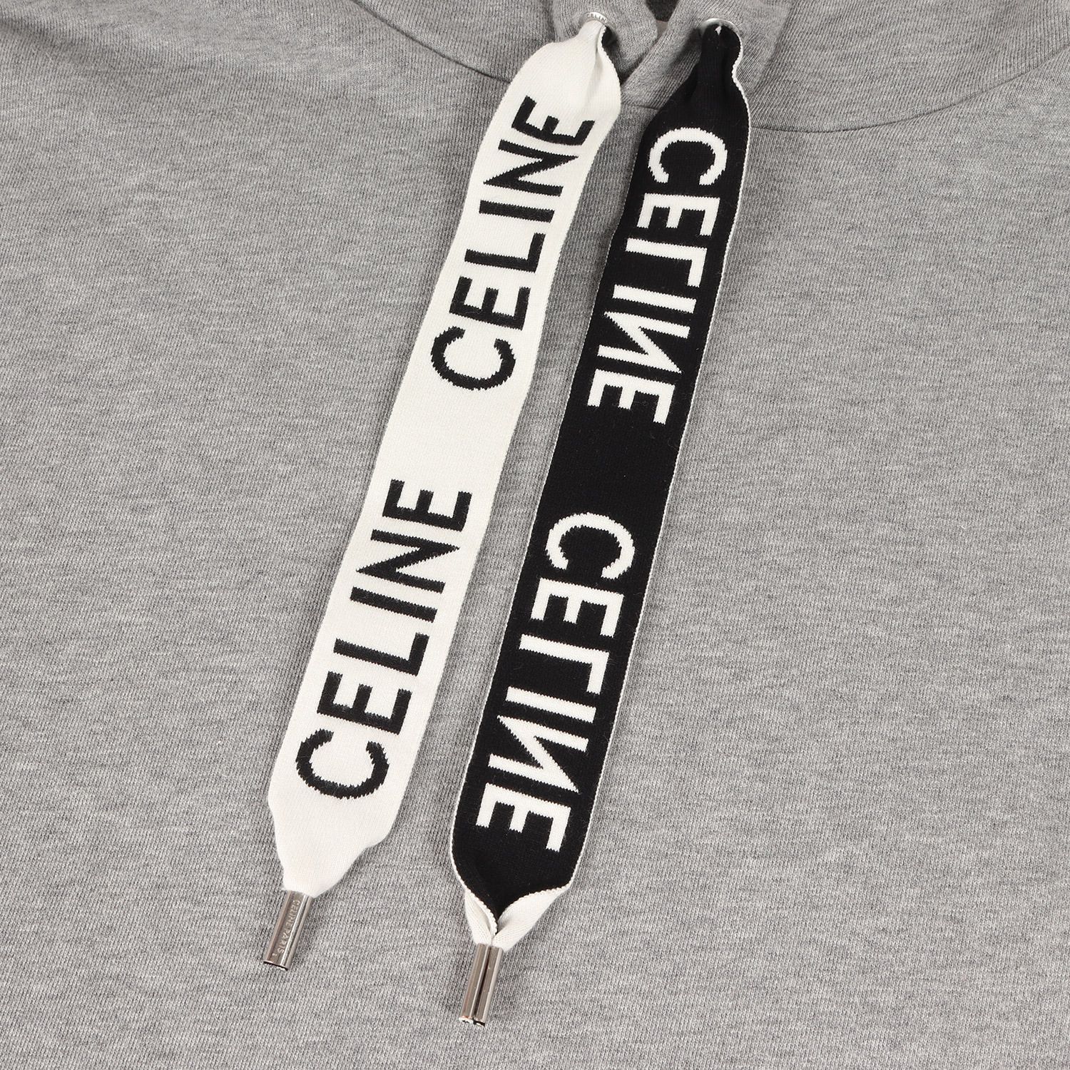 美品】CELINE セリーヌ パーカー サイズ:S / ロゴテープ