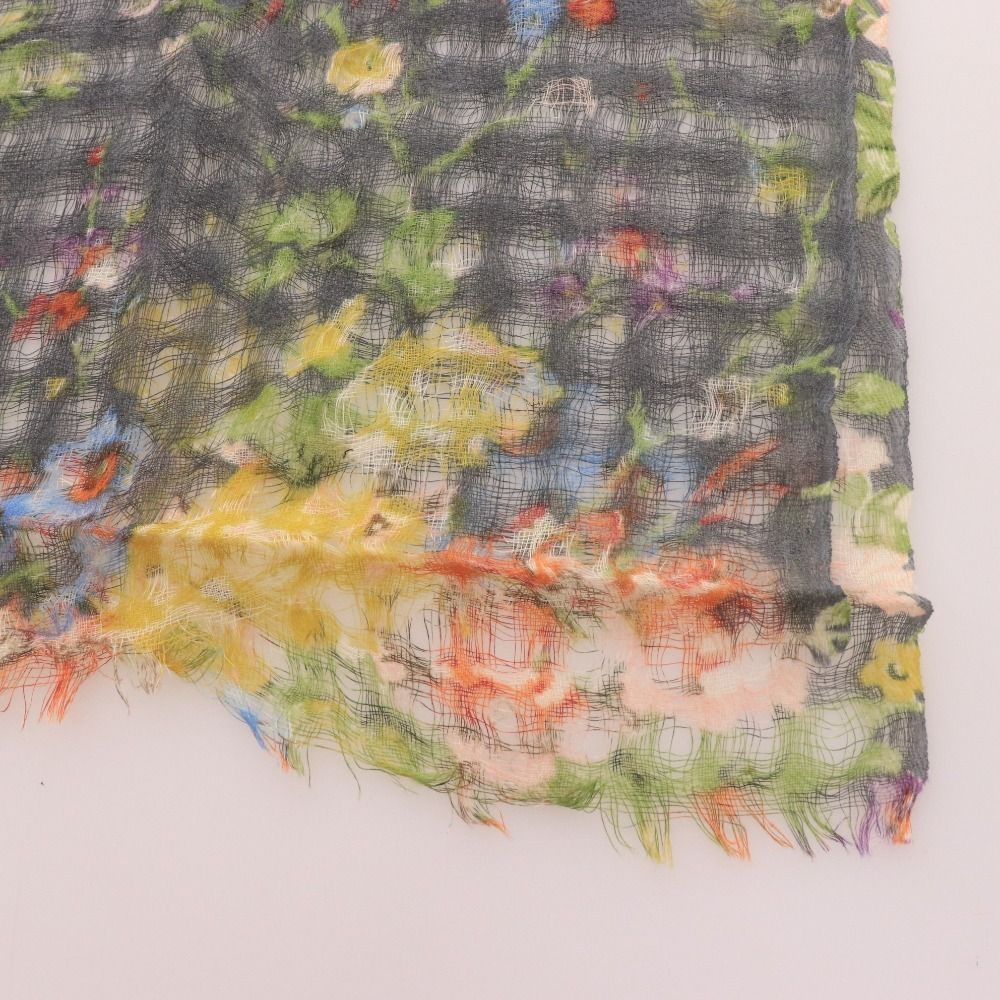 □ EPICE エピス ストール 大判 フラワー 花柄 マフラー メンズ