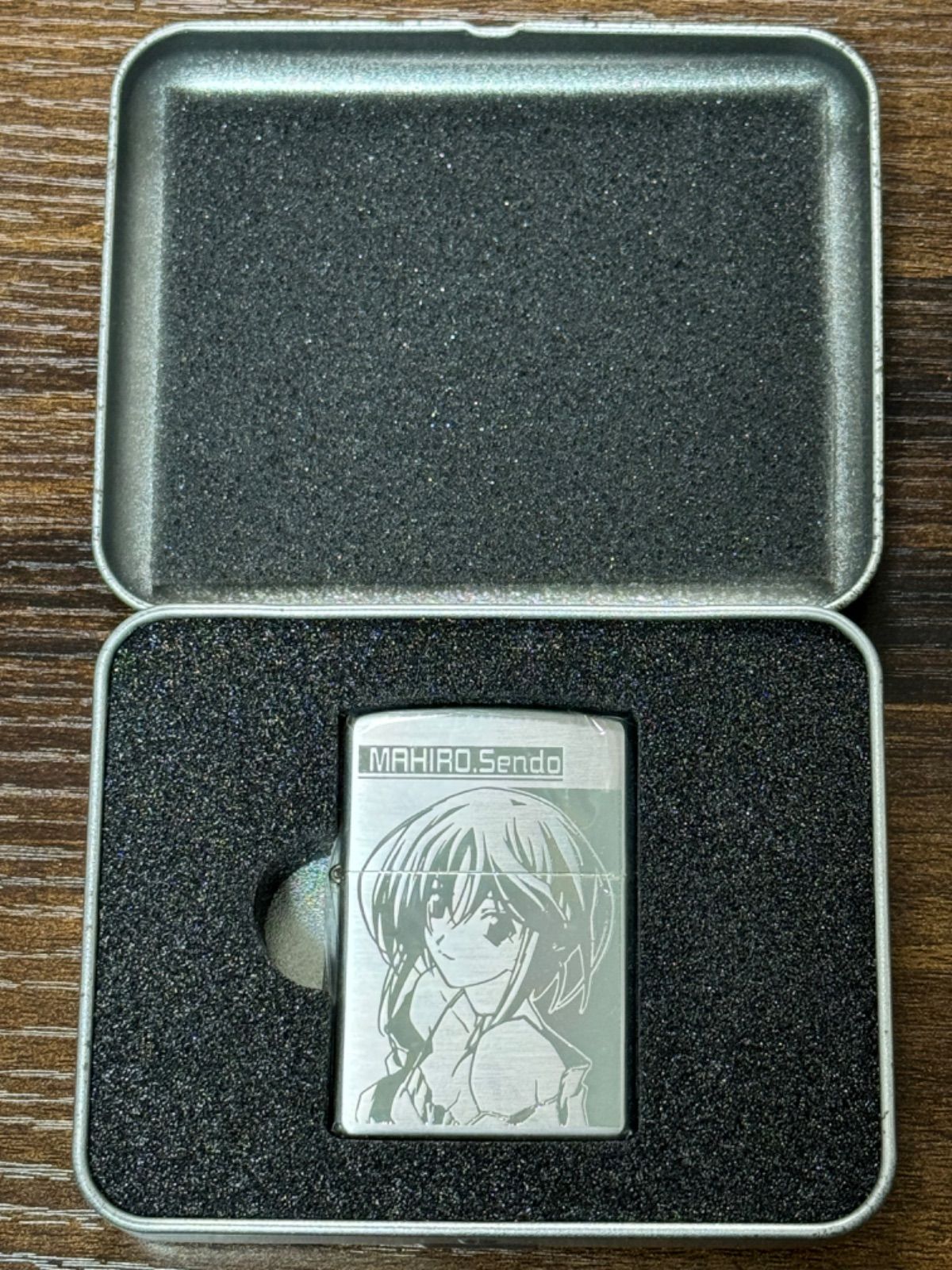 zippo メモリーズオフ とぎれた フィルム MASHIRO. Sendo 2005年製