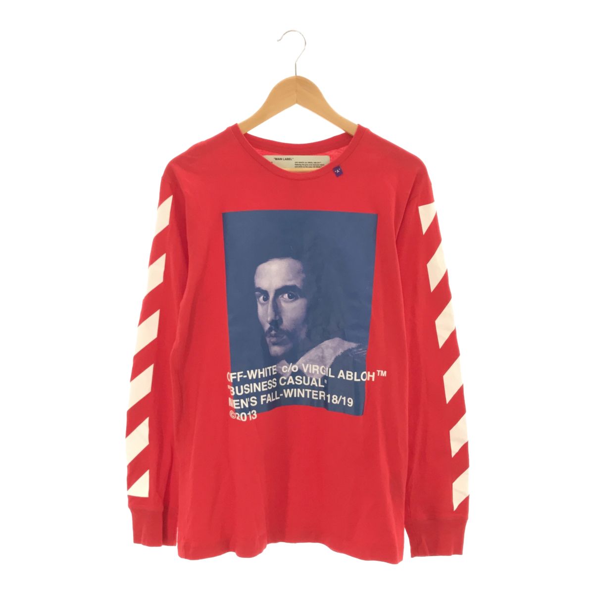 OFF-WHITE 18AW Bernini Raglan L/S Tee