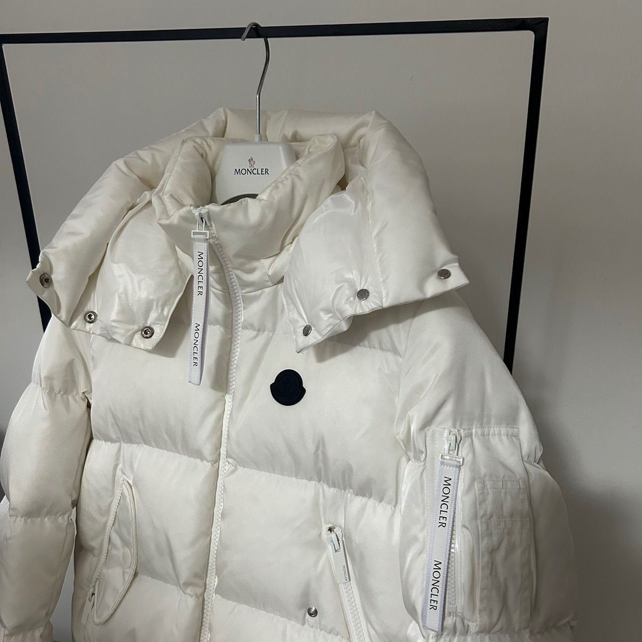 MONCLER ダウンジャケット　0サイズ　ホワイト モンクレール MONCLER ダウンジャケット☆AUTUN☆ホワイト
