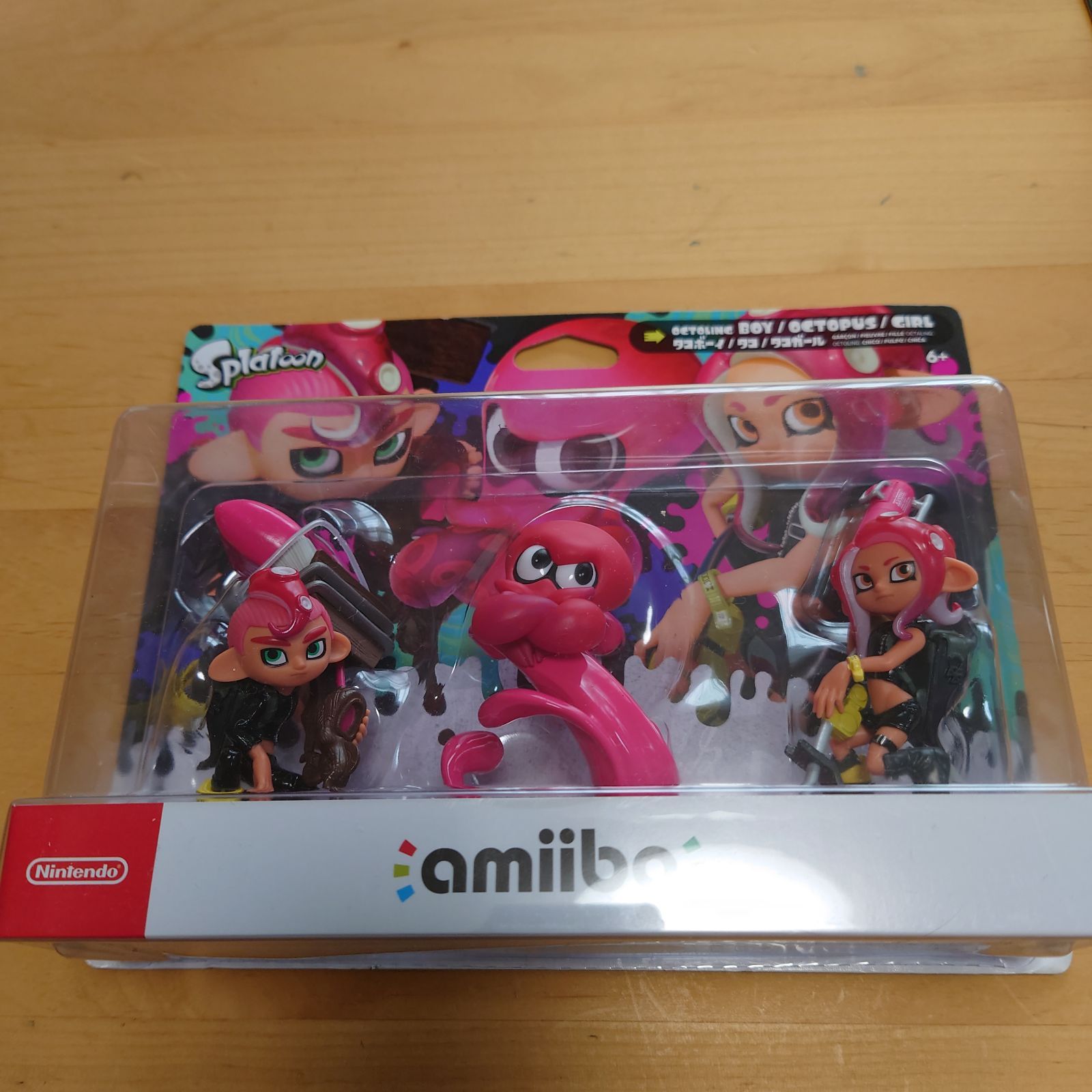 スプラトゥーン amiibo トリプルセット タコ タコガール