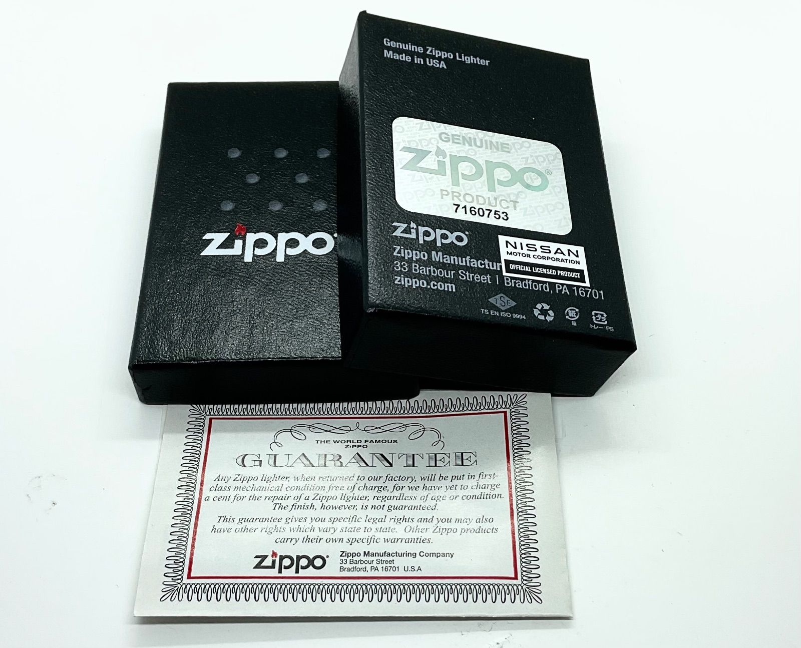 ZIPPO 日産 NISSAN NISMO ブラックニッケル 2021年製 【公式通販】