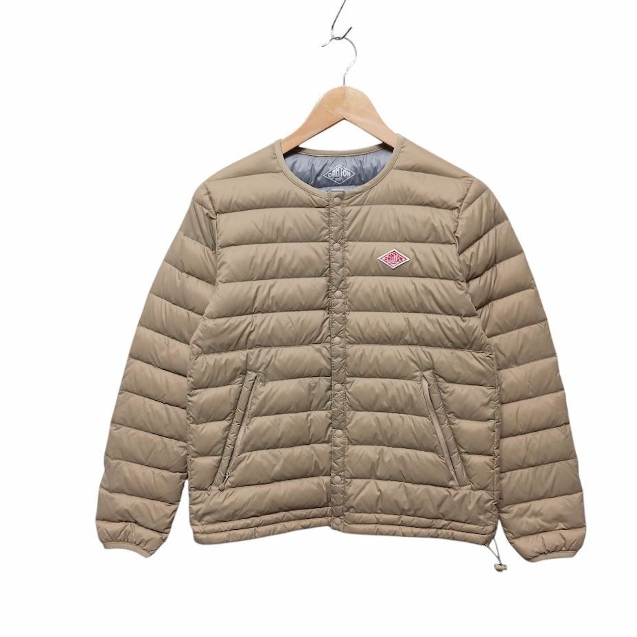 美品✨DANTON インナーダウンジャケット JD-8748 34 ベージュ 楽天市場】◇[JD-8748] DANTON(ダントン) Crew Neck Inner Down