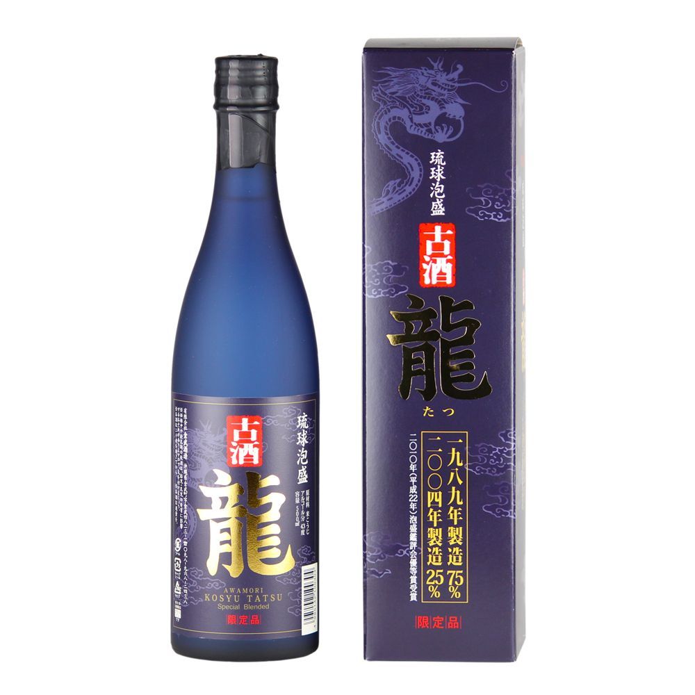 古酒 泡盛　龍 1989年製造 500ml 43度 限定品❗️ 泡盛 龍 古酒 43度 500ml 金武酒造 受賞酒 - メルカリ