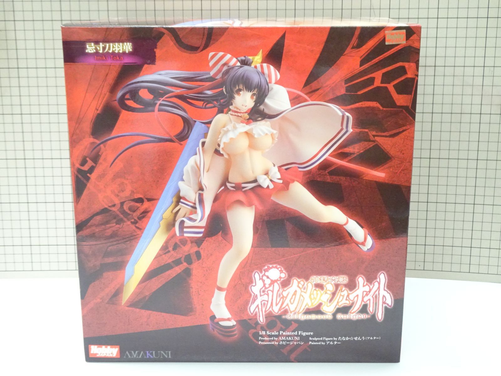(未使用･未開封品)　神話大戦ギルガメッシュナイト 忌寸刀羽華 1/8 完成品フィギュア(月刊ホビージャパン2017年1月号＆2017年2月号 誌上通販、一部販売店限定) qdkdu57 ホビージャパン 神話大戦ギルガメッシュナイト 忌寸刀羽華 1/8