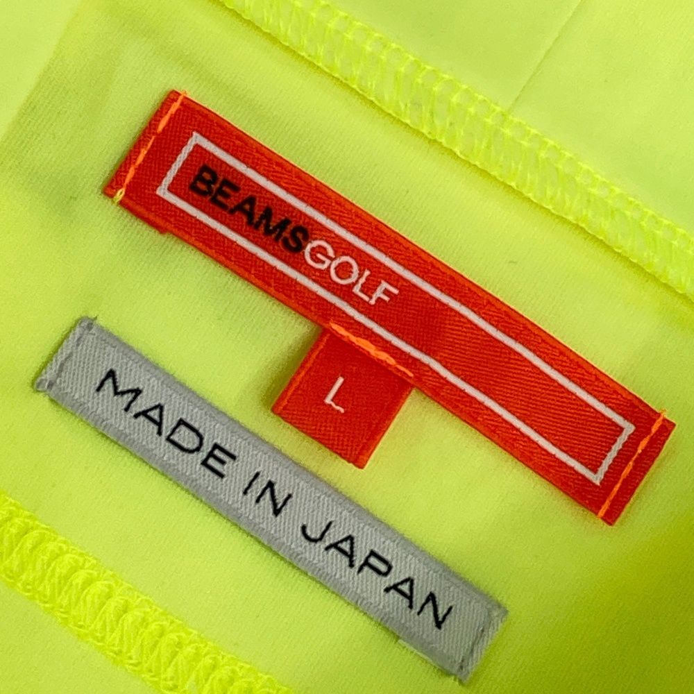 サイズ L BEAMS GOLF ビームスゴルフ モデル ハイネック半袖Tシャツ イエロー系 240101474522 ゴルフウェア メンズ ストスト LLC-HASEGAWATOSO_COM