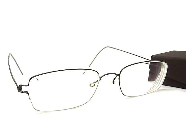LINDBERG リンドバーグ ALVIS 51□19 145B col.U9 No 037 |9B7A 度入り メガネ 眼鏡 ダークグレー系 FI6104