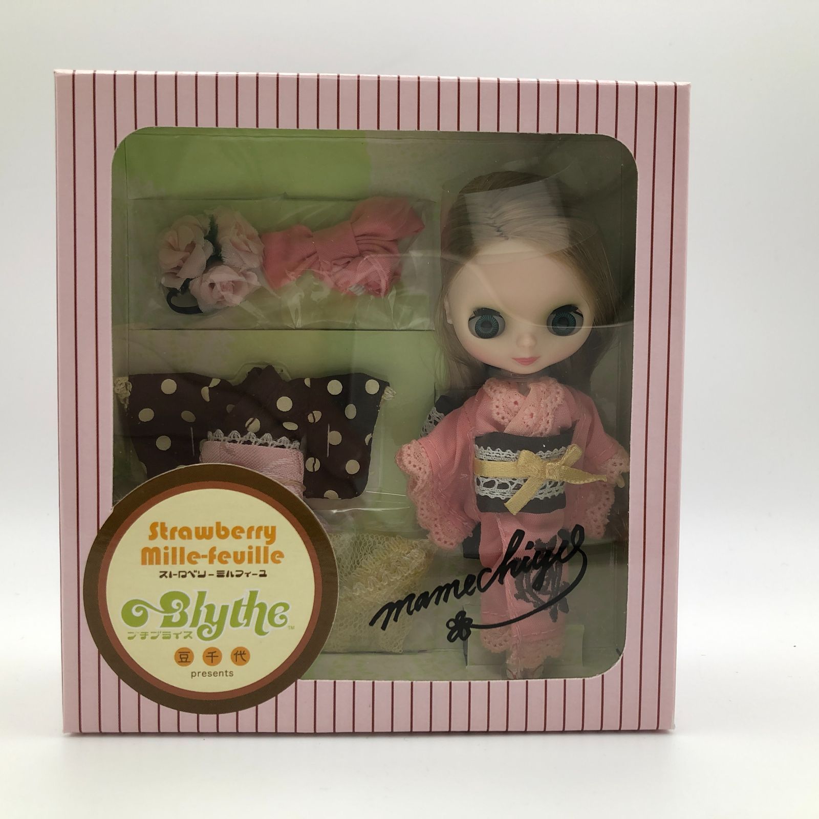 城東29-182 Blythe プチブライス Strawberry Mille-feuille ストロベリーミルフィーユ 豆千代 CWC