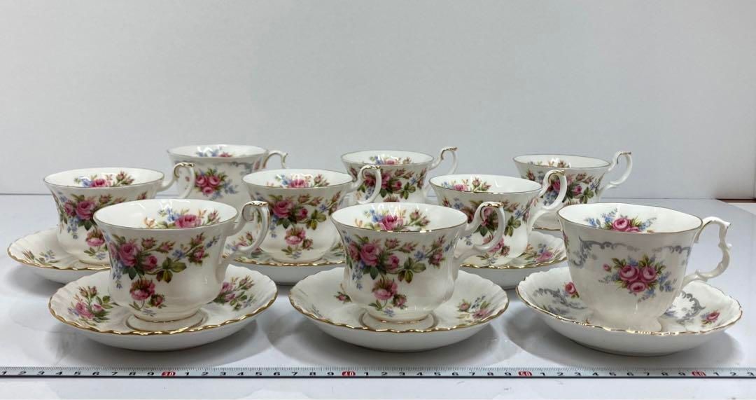 洋3 ロイヤルアルバート トランチュリティ 9客 直径約9㎝