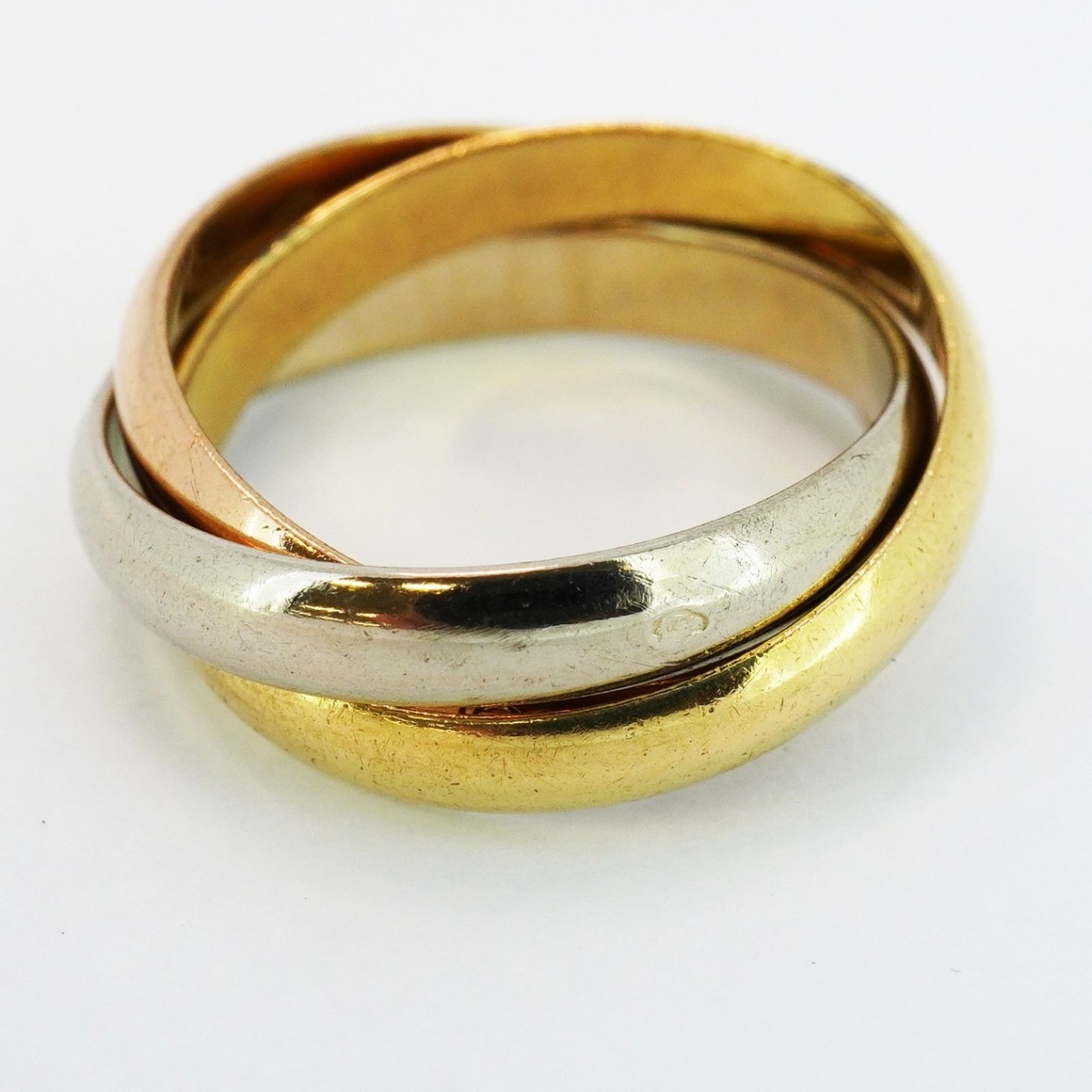 カルティエ(Cartier) カルティエ リング トリニティ 18KYG