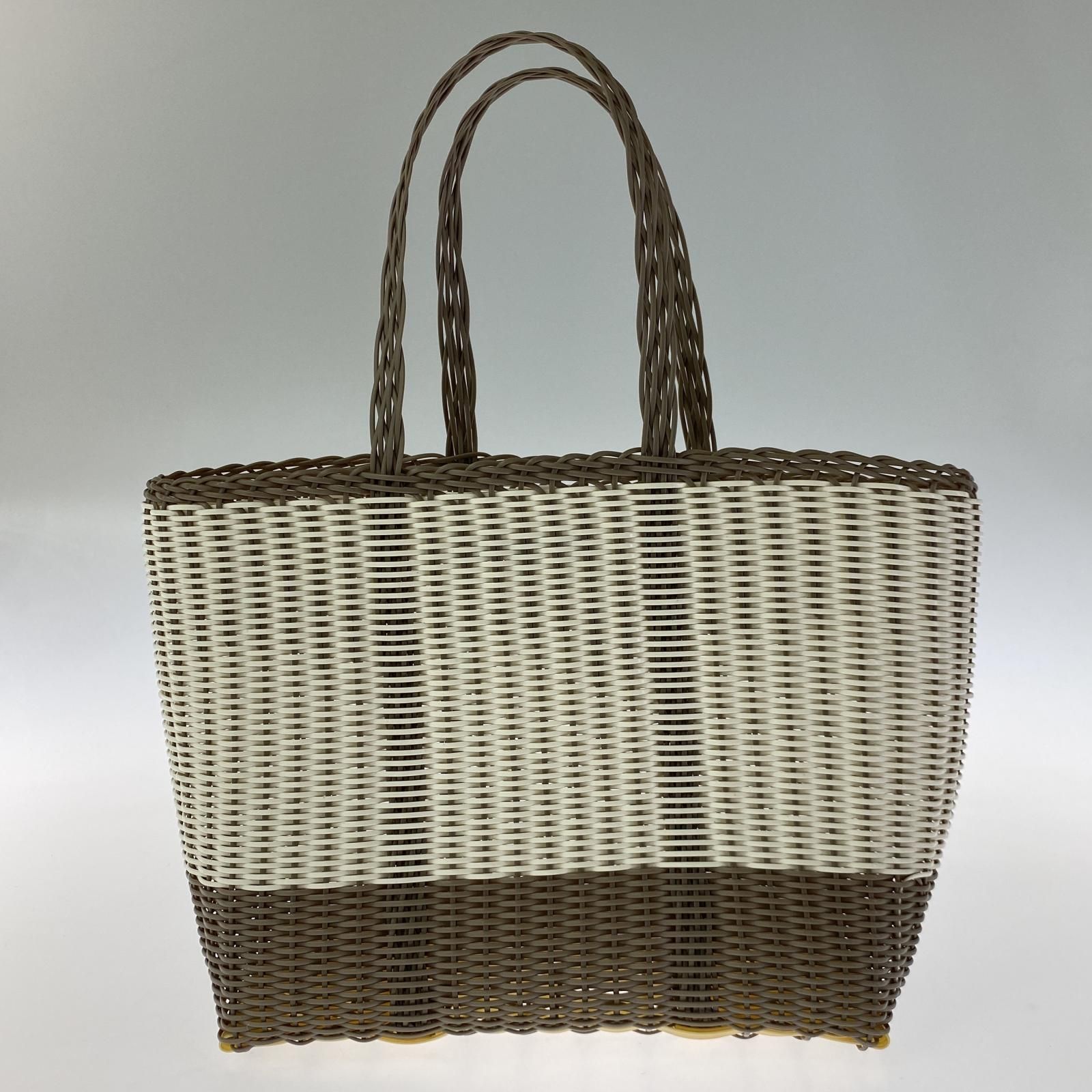 PALOROSA【美品】MINI 巾着付きかごバッグ バスケット パロローサ