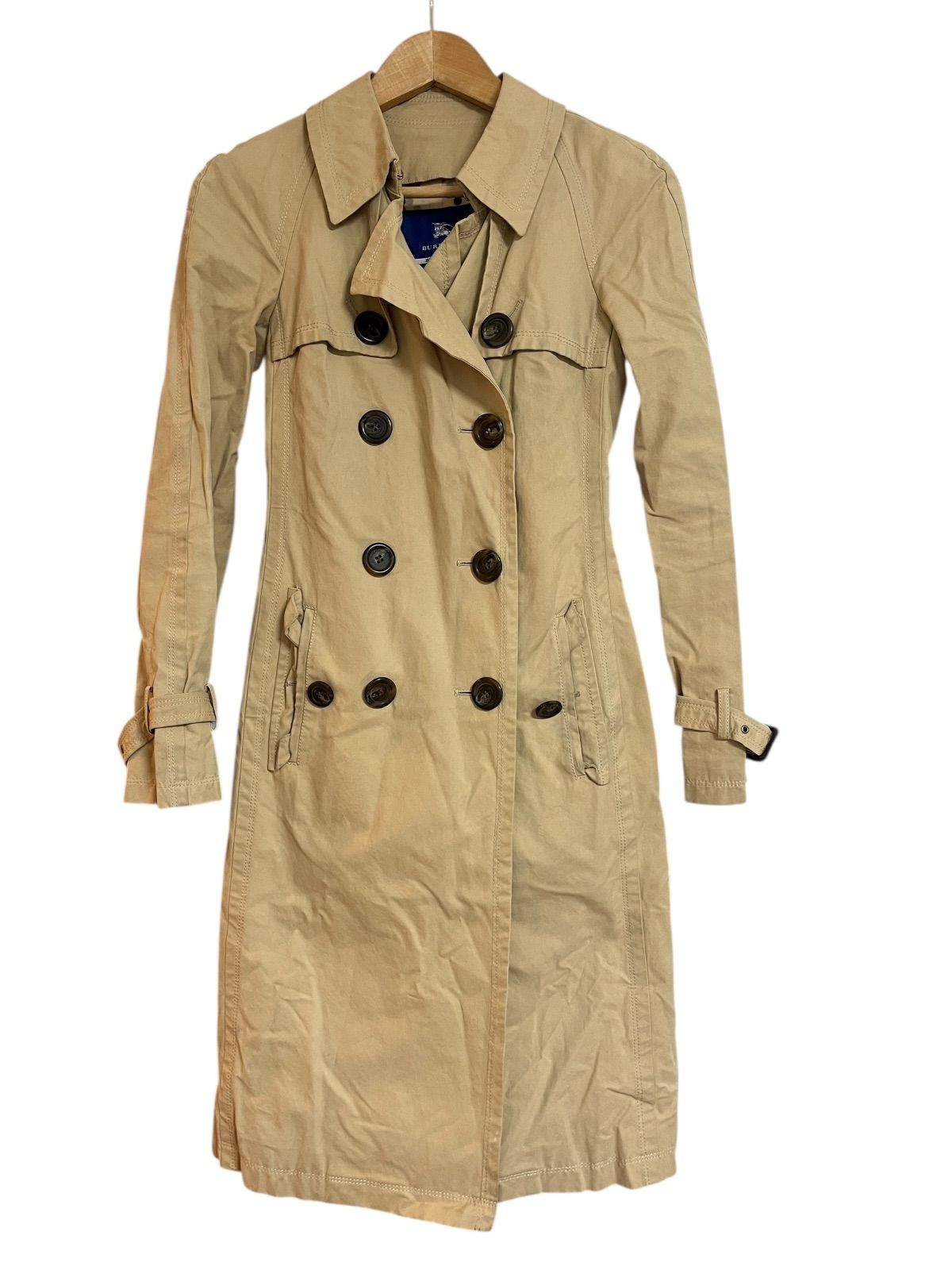 Z1560BURBERRY BLUE LABEL バーバリーブルーレーベル トレンチコート