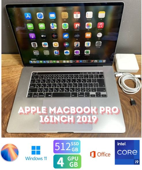 新品バッテリー/GPU搭載］Apple MacBook Pro 16inch 2019/Core