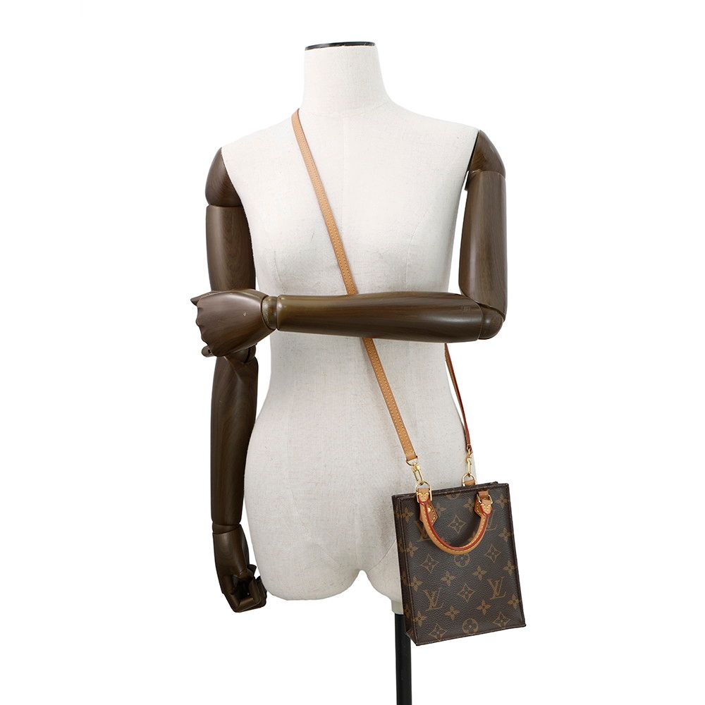 ルイヴィトン ハンドバッグ プティット サックプラ モノグラム M69442 ヴィトン ミニバッグ 2way ショルダーバッグ DECORATOM_COM_BR