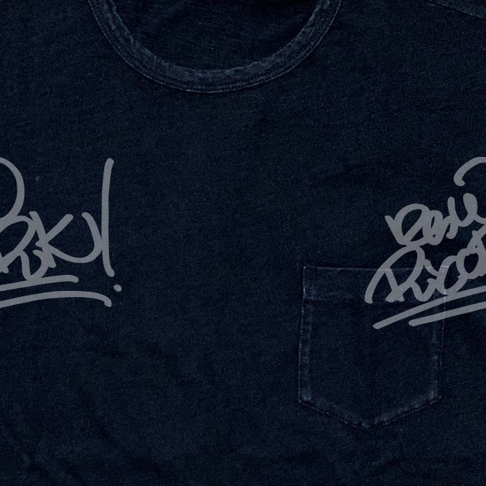 【RRL】ダブルアールエル ポケットTシャツ インディゴ【krr982】 RRL ダブルアールエル ラルフローレン インディゴ ポケットT