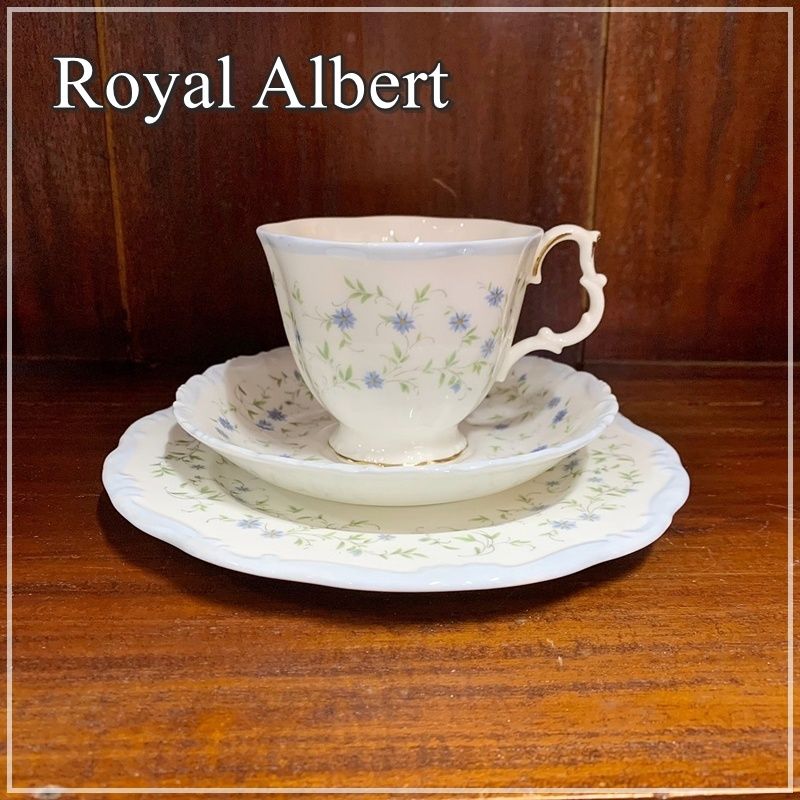 英国　ロイヤルアルバート　ブロッサムタイム　カップ　ソーサー　プレート　トリオ ROYAL ALBERT - ロイヤルアルバート ブロッサムタイム カップ