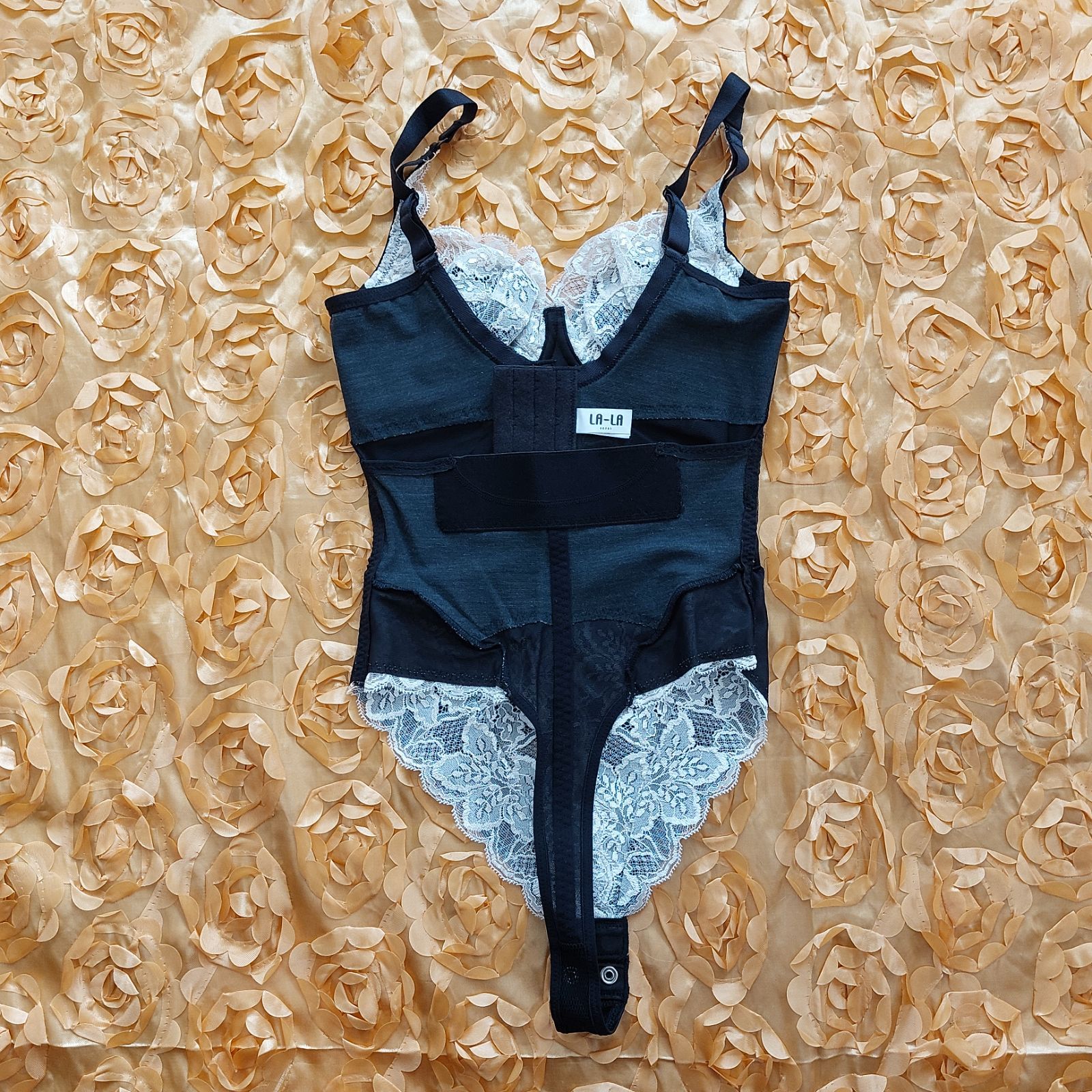 ば*＊様 LALA 補正下着 ボディスーツ 70M ブラック