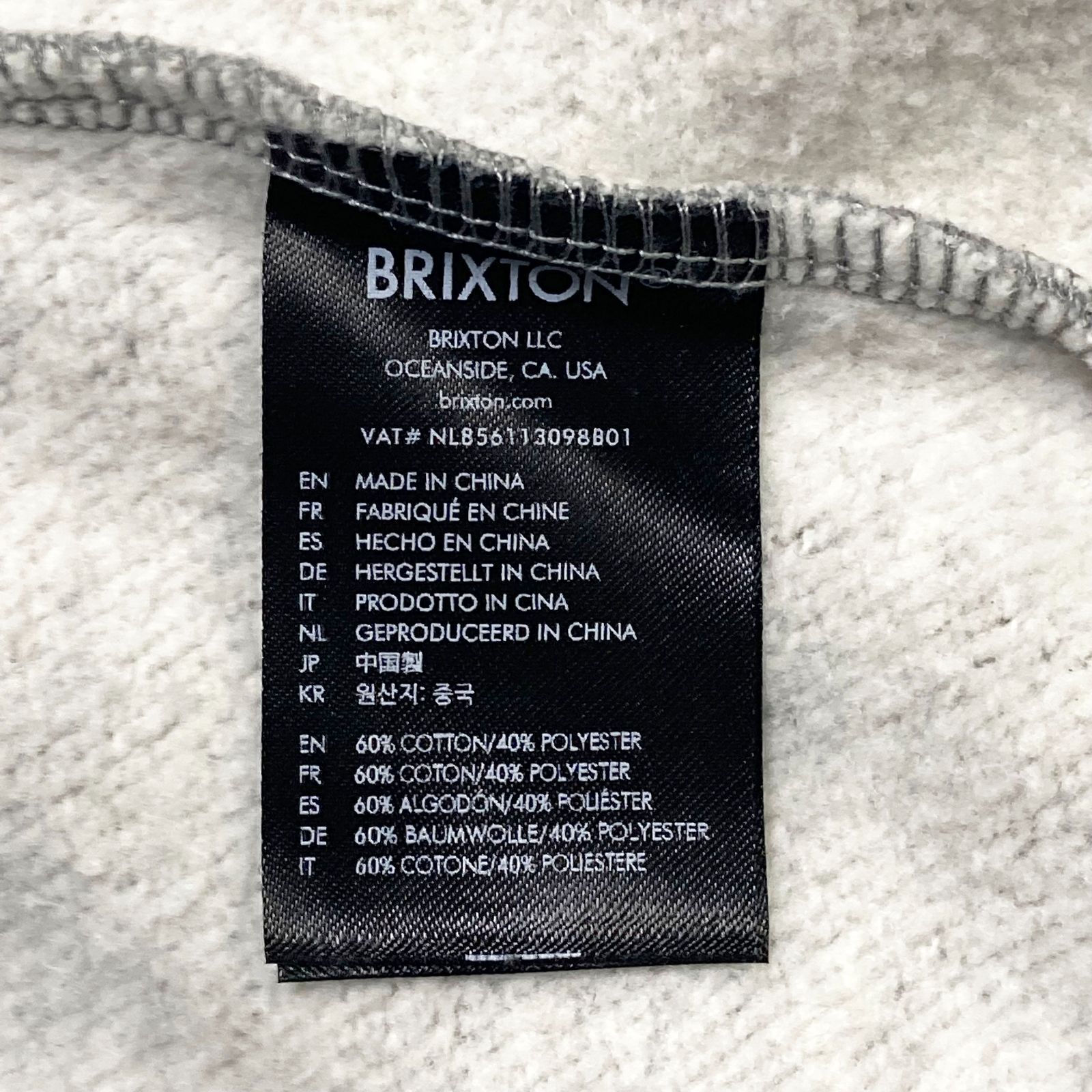 brixton スウェット made in usa