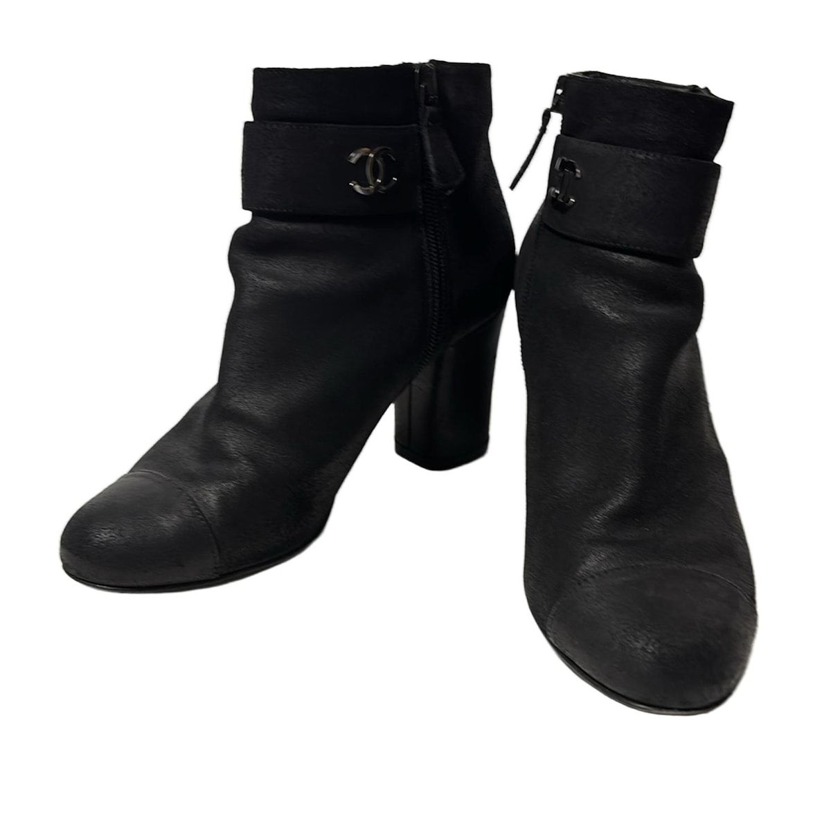 シャネル CHANELショートブーツ サイズ35 22.5cm シャネル CHANELショートブーツ サイズ35 22.5cm