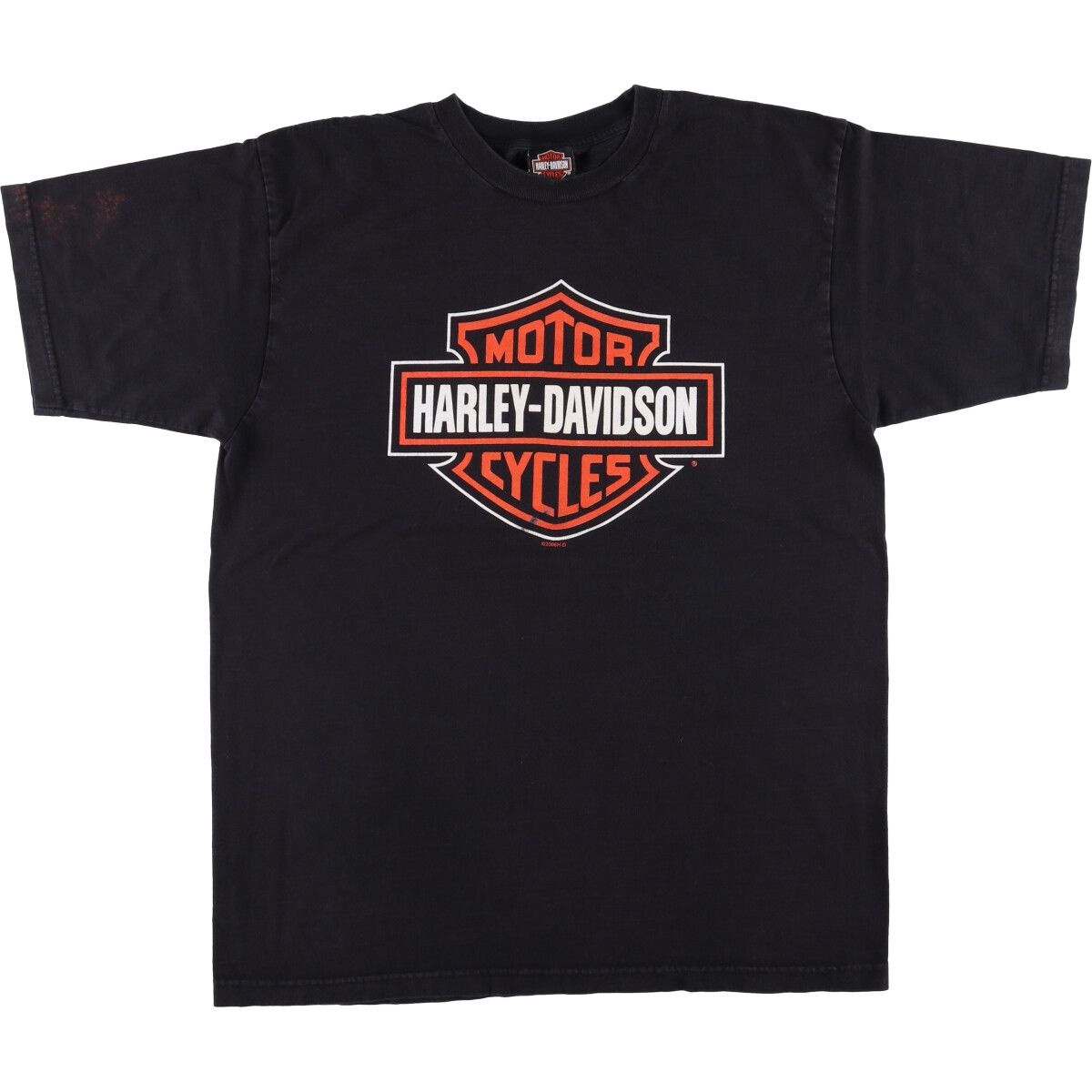 古着 00年代 ハーレーダビッドソン Harley-Davidson 星条旗柄 モーターサイクル バイクTシャツ メンズXL相当|eaa557687